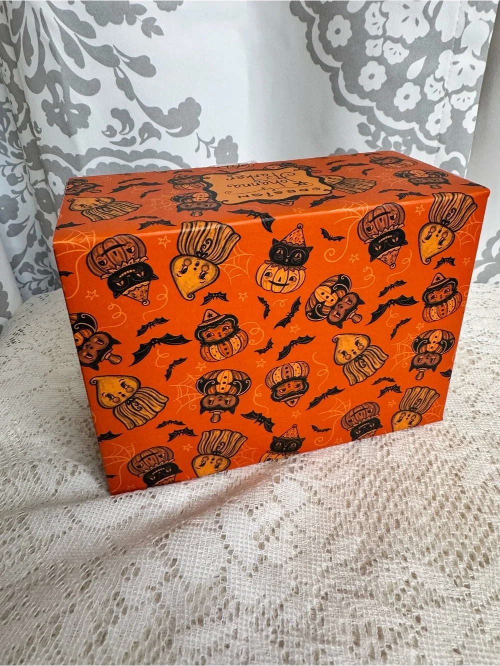 Design by Johanna Parker Halloween Mummy Salt & Pepper Shakers NIB New in Box